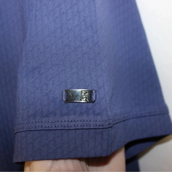 Nike Tiger Woods Collection Dri-Fit Golf Polo Shirt Size Large - Picture 5 of 11